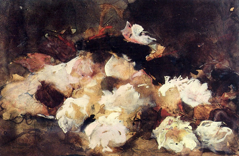 Asetelma ruusujen kanssa tekijältä George Hendrik Breitner