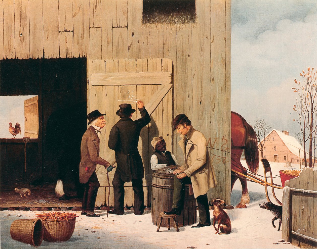 Laskun selvitys tekijältä George Henry Durrie