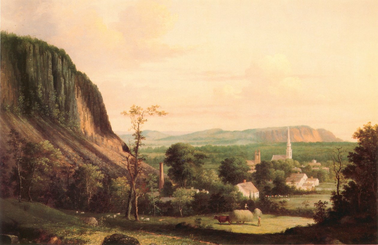 Näkymä Westvilleen tekijältä George Henry Durrie