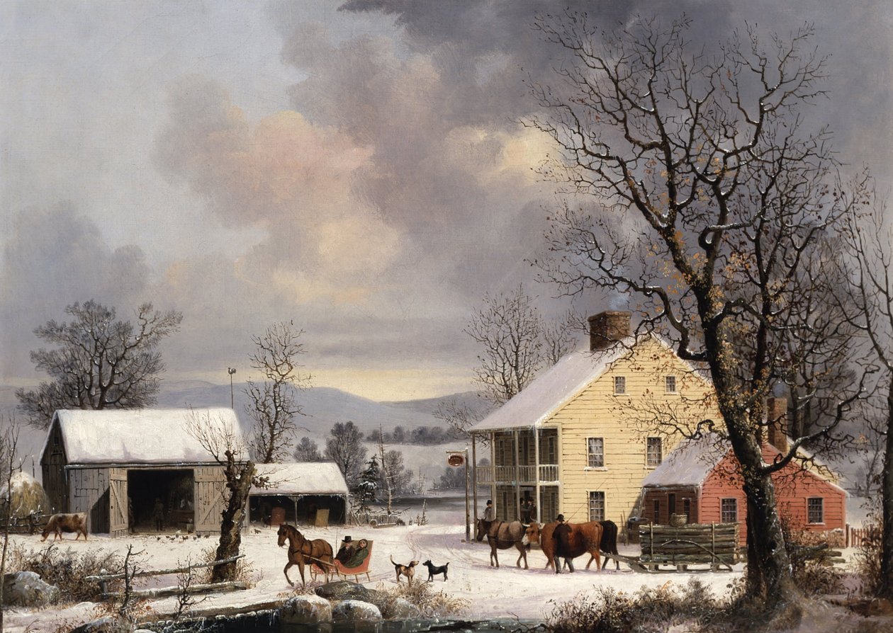 Talvi maalla tekijältä George Henry Durrie