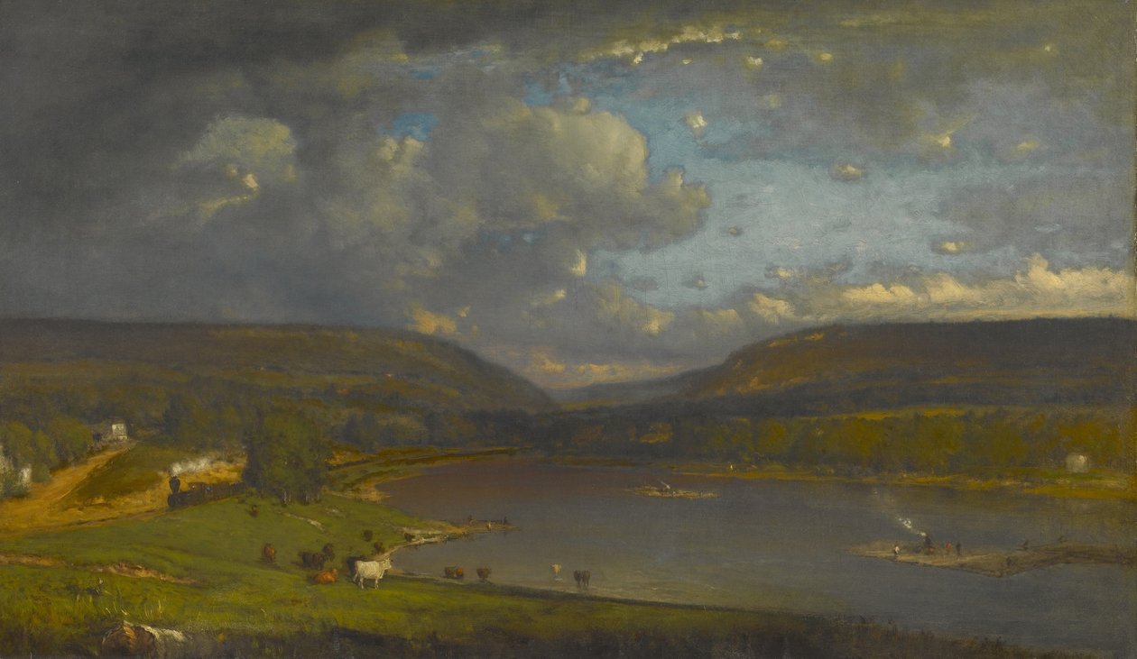 Delaware -joella tekijältä George Inness