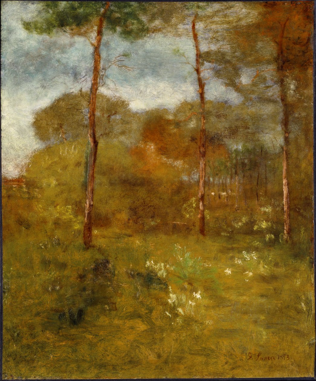 Orange Road, Tarpon Springs tekijältä George Inness
