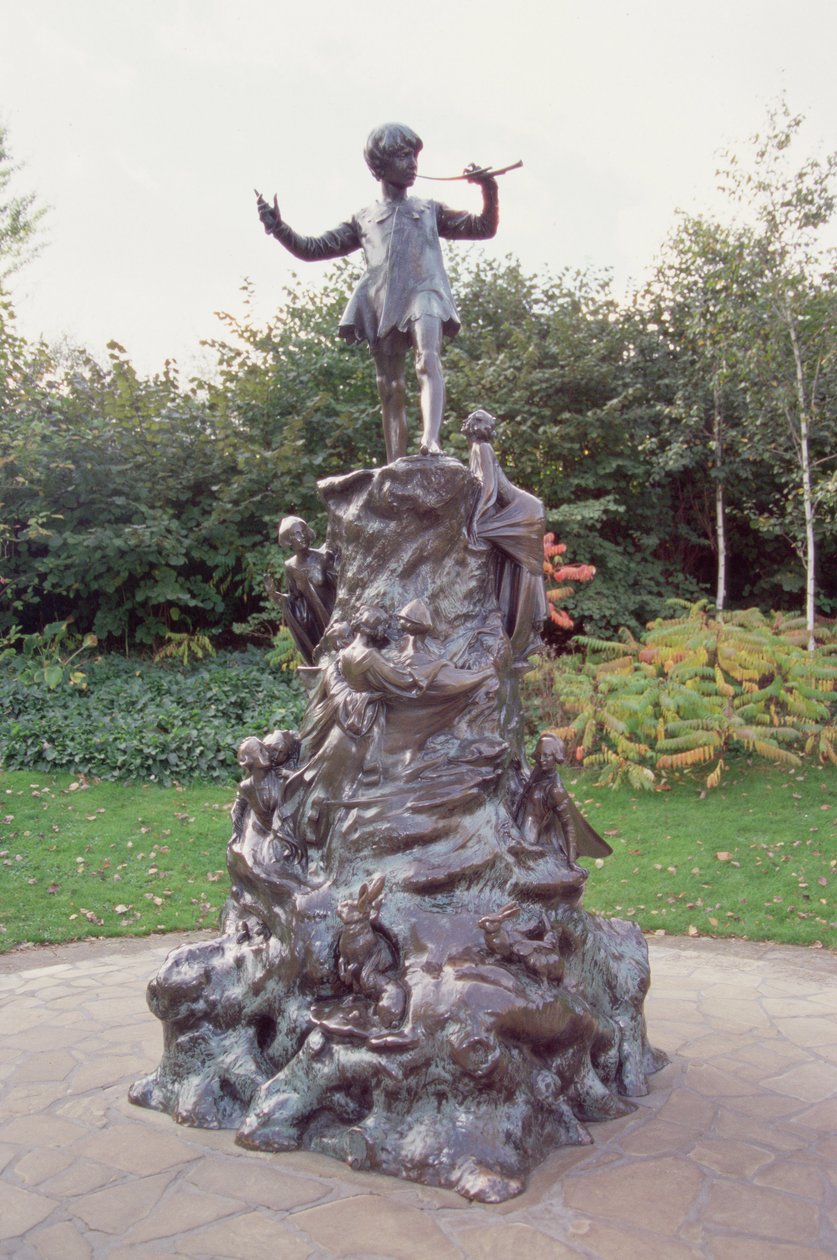 Peter Pan, 1912 (pronssi) tekijältä George James Frampton