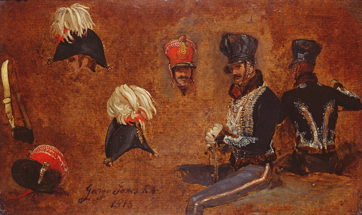 Studies of Military Accoutrements, 1815 tekijältä George Jones