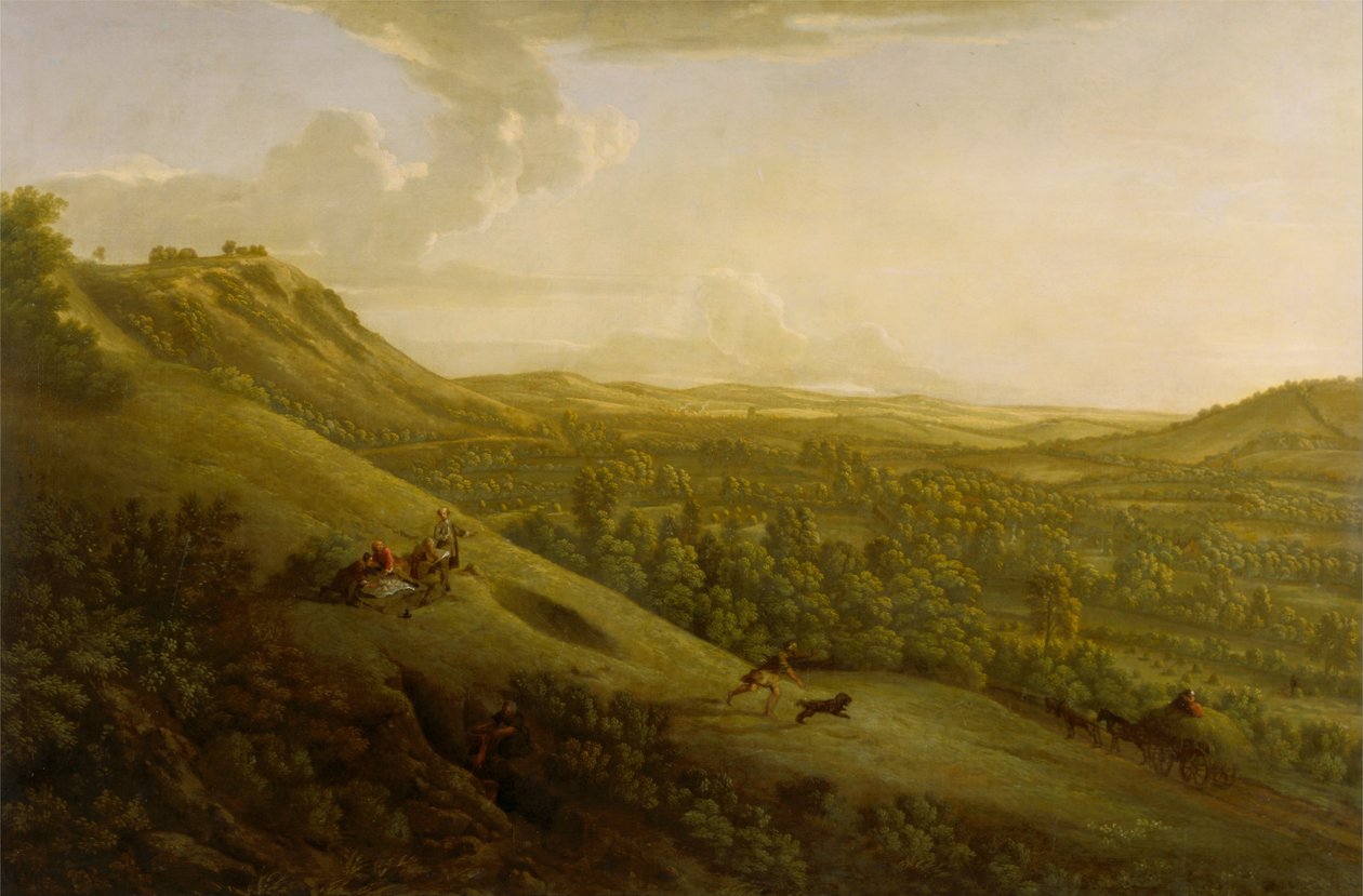 Box Hill, Surrey, Dorking kaukana tekijältä George Lambert