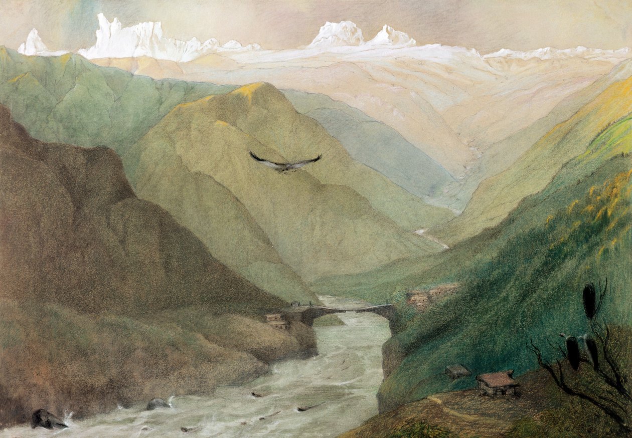Kashmir, noin 1860 tekijältä George Landseer