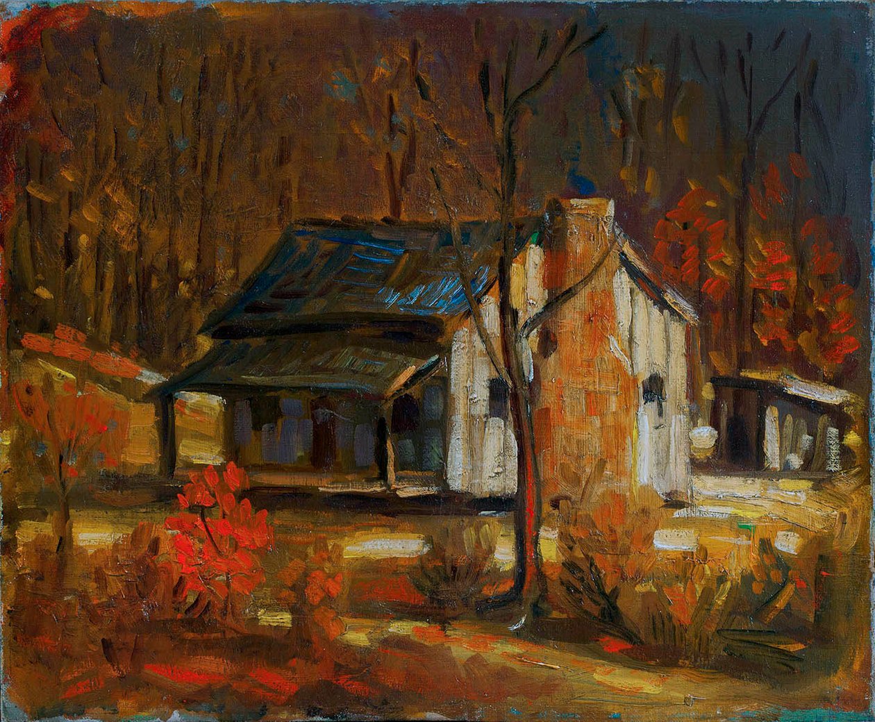 Vuorimökki tekijältä George Luks