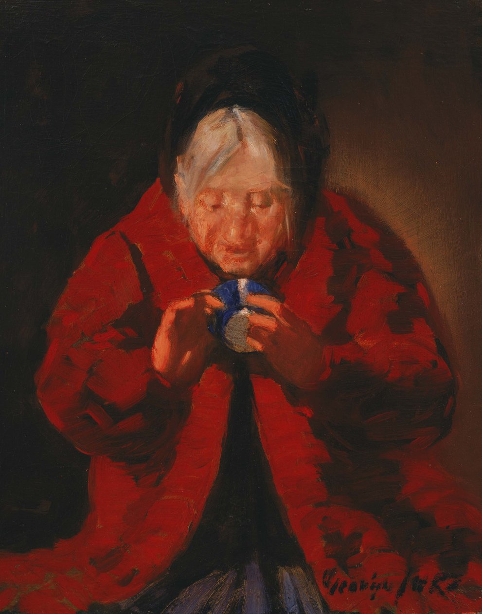 Omaisuuksien kertominen tekijältä George Luks