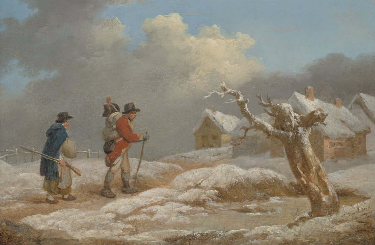 Sotilas palaa tekijältä George Morland