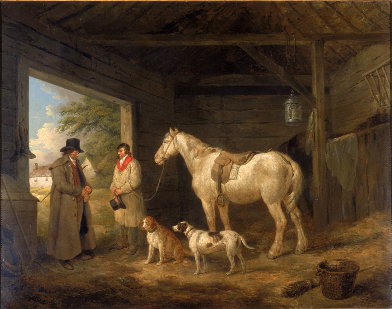 Ostlerin maksaminen tekijältä George Morland