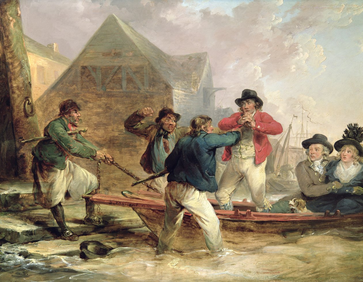 Pressgang, 1790 tekijältä George Morland