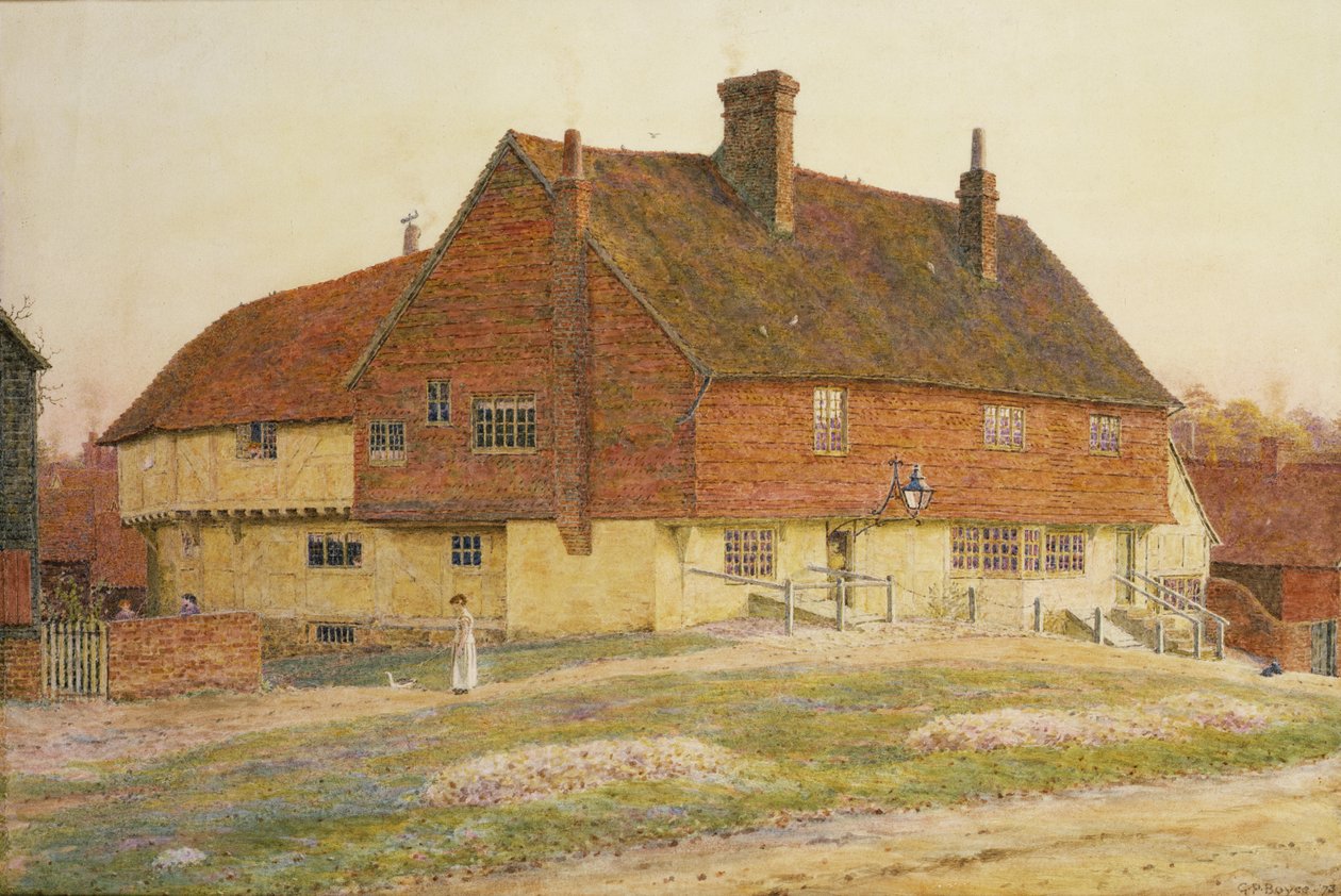 The Crown Inn Chiddingfoldissa tekijältä George Price Boyce