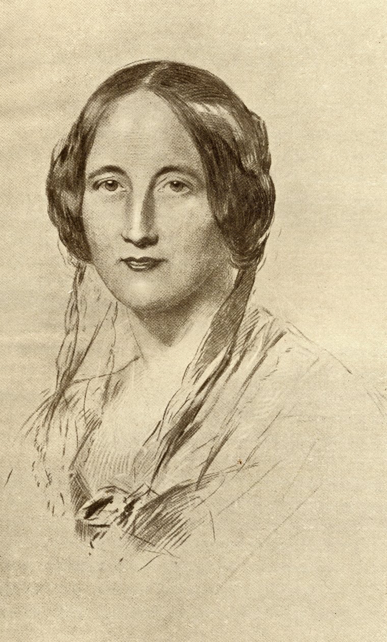 Elizabeth Cleghorn Gaskell (1810-65) tekijältä George Richmond