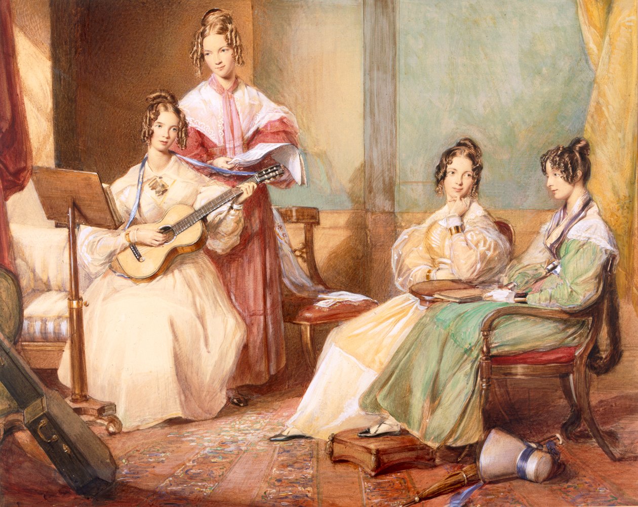 Arkkipiispa Sumnerin neljä tytärtä, 1833 tekijältä George Richmond
