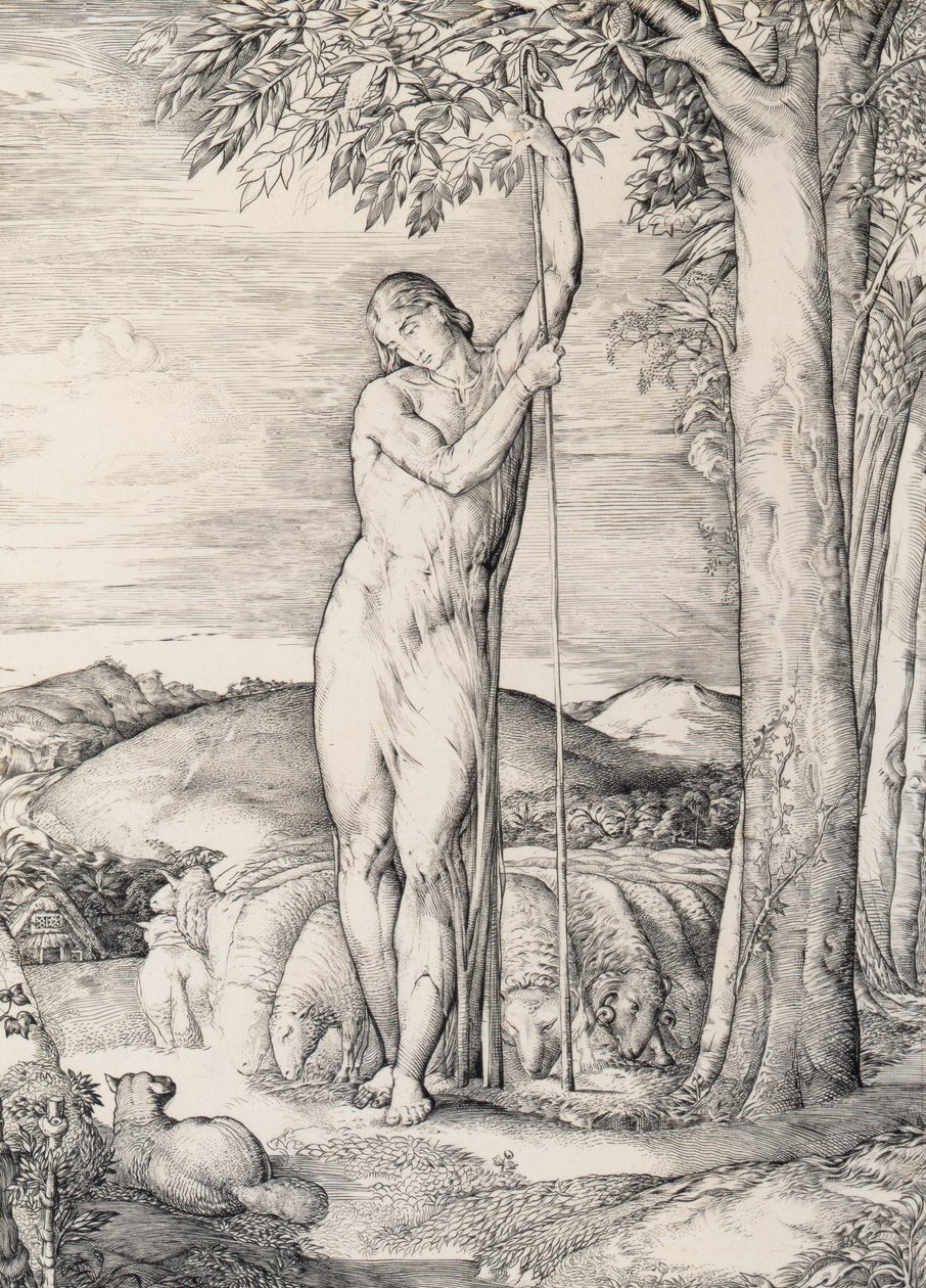 Paimen, 1828 tekijältä George Richmond