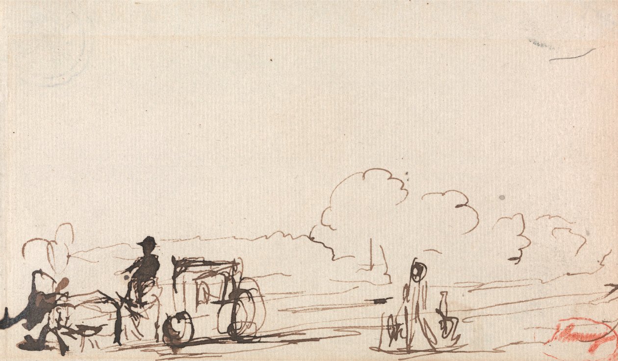 Kuljetus maantiellä tekijältä George Romney