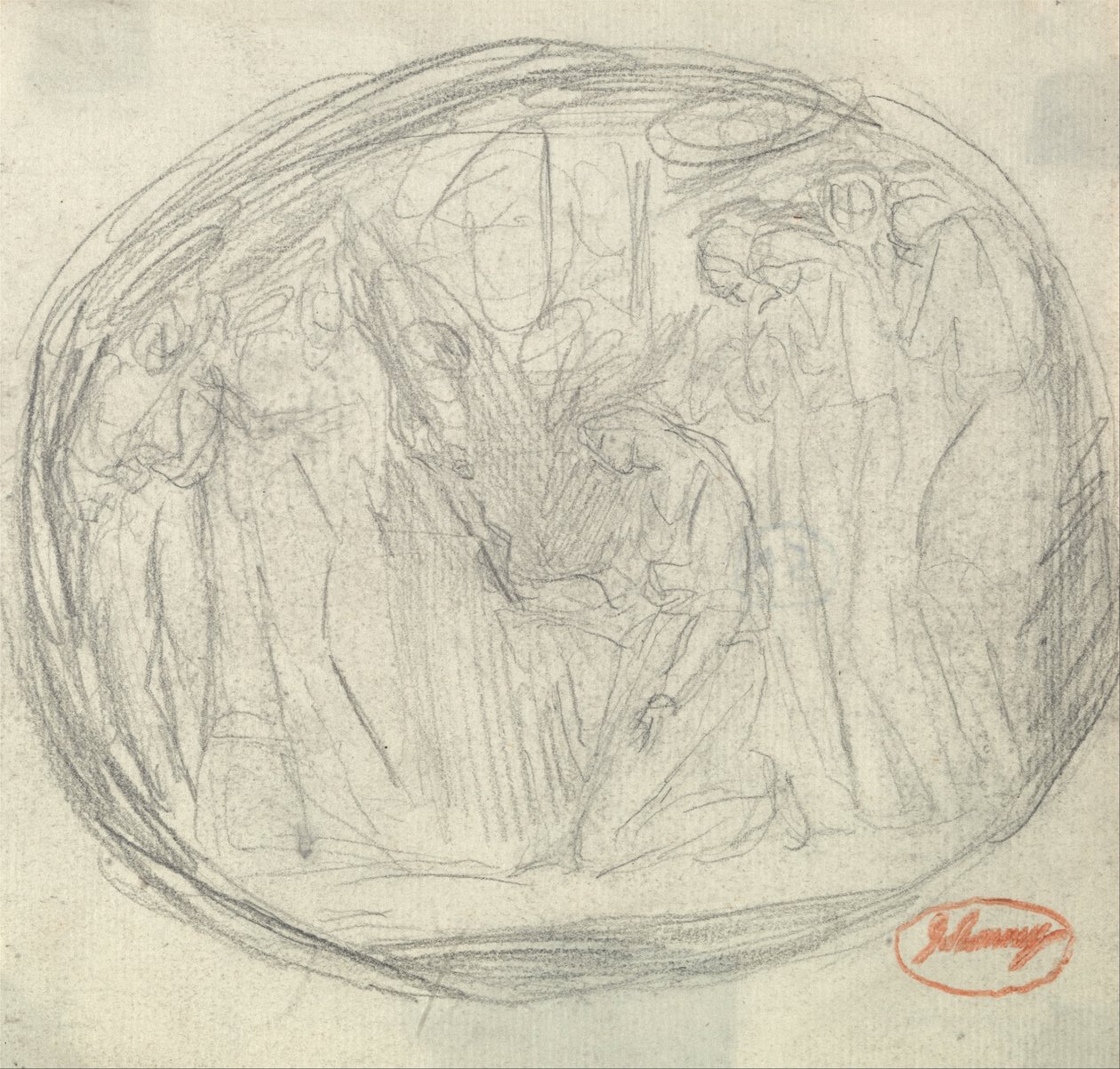 Mary Stuartin teloitus tekijältä George Romney