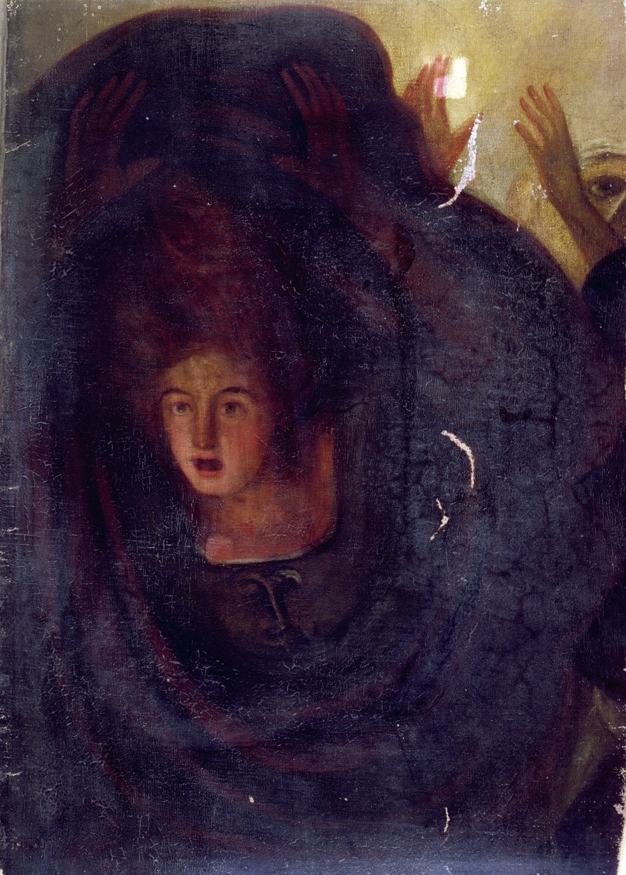 Ferdinand Leaping from the Ship, katkelma Myrskystä, n.1790 tekijältä George Romney