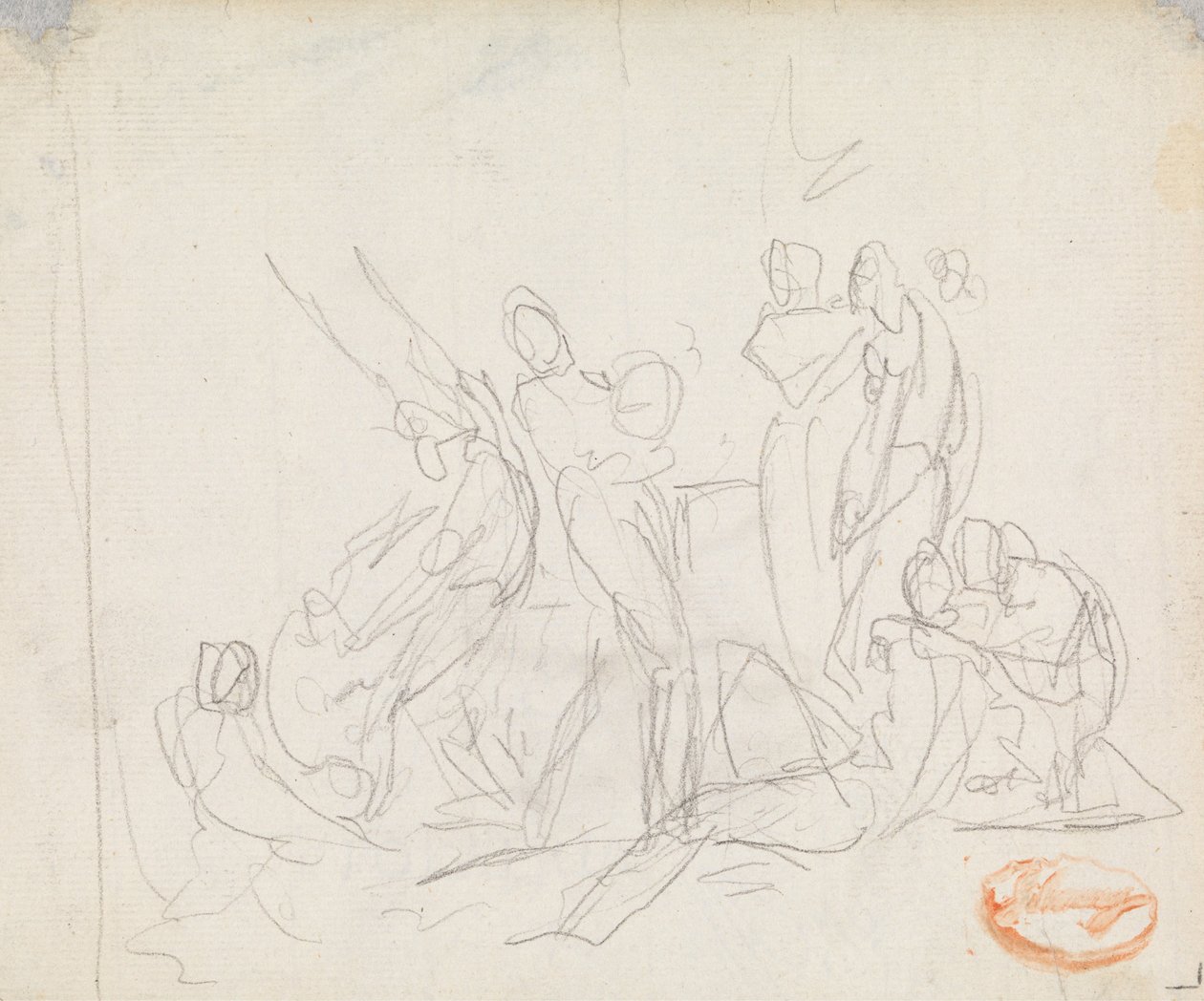 Kuvion koostumustutkimus 14 tekijältä George Romney