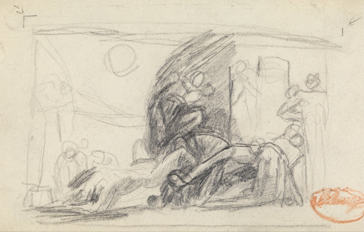 Kuvion koostumustutkimus 4 tekijältä George Romney