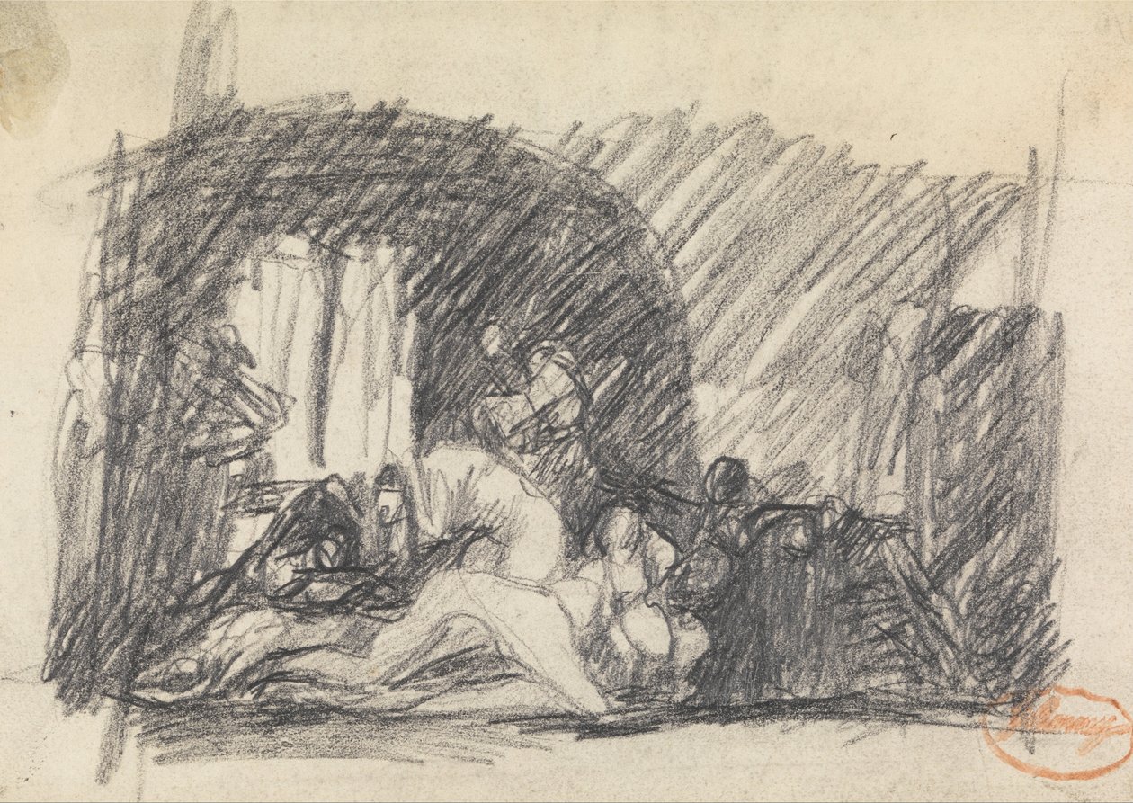 Kuvion koostumustutkimus 7 tekijältä George Romney