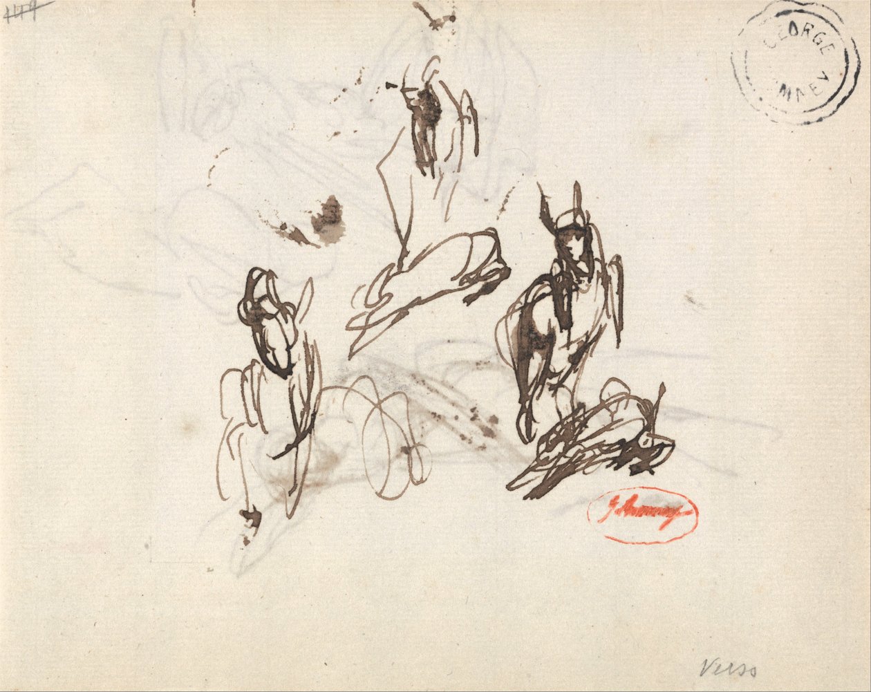 Frolicking Goat- Kolme luonnosta tekijältä George Romney