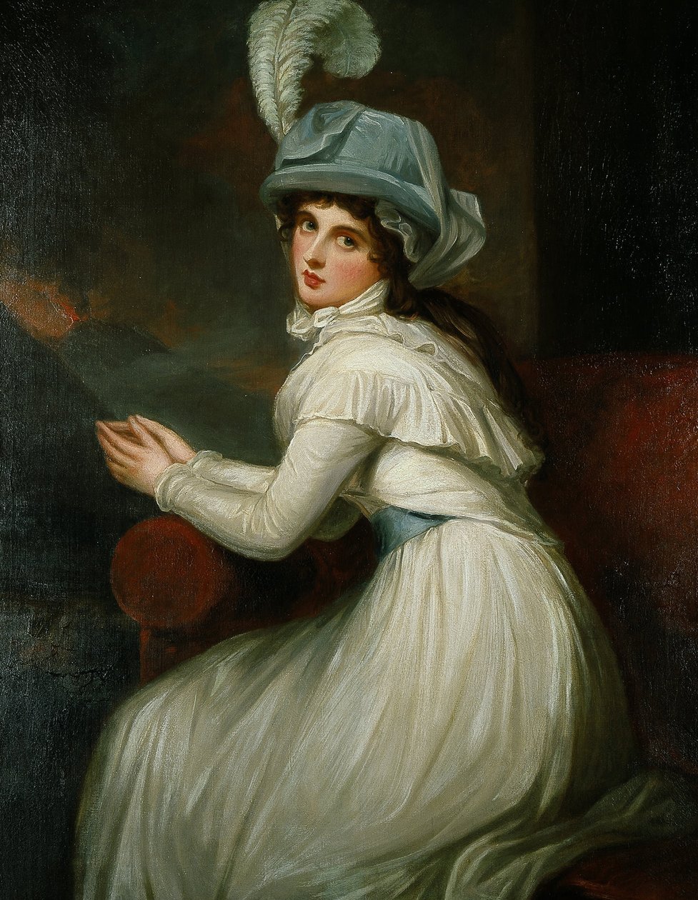 Rouva Hamilton tekijältä George Romney