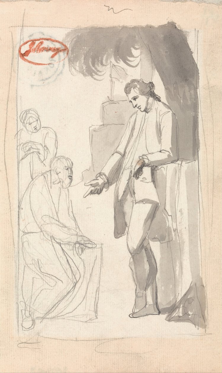 Majuri Pierson ja Braham tekijältä George Romney