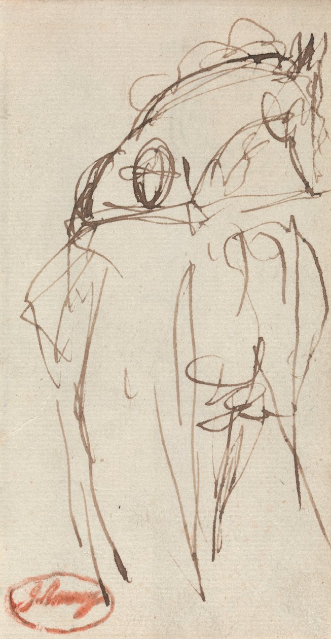 Mies ja hevonen tekijältä George Romney