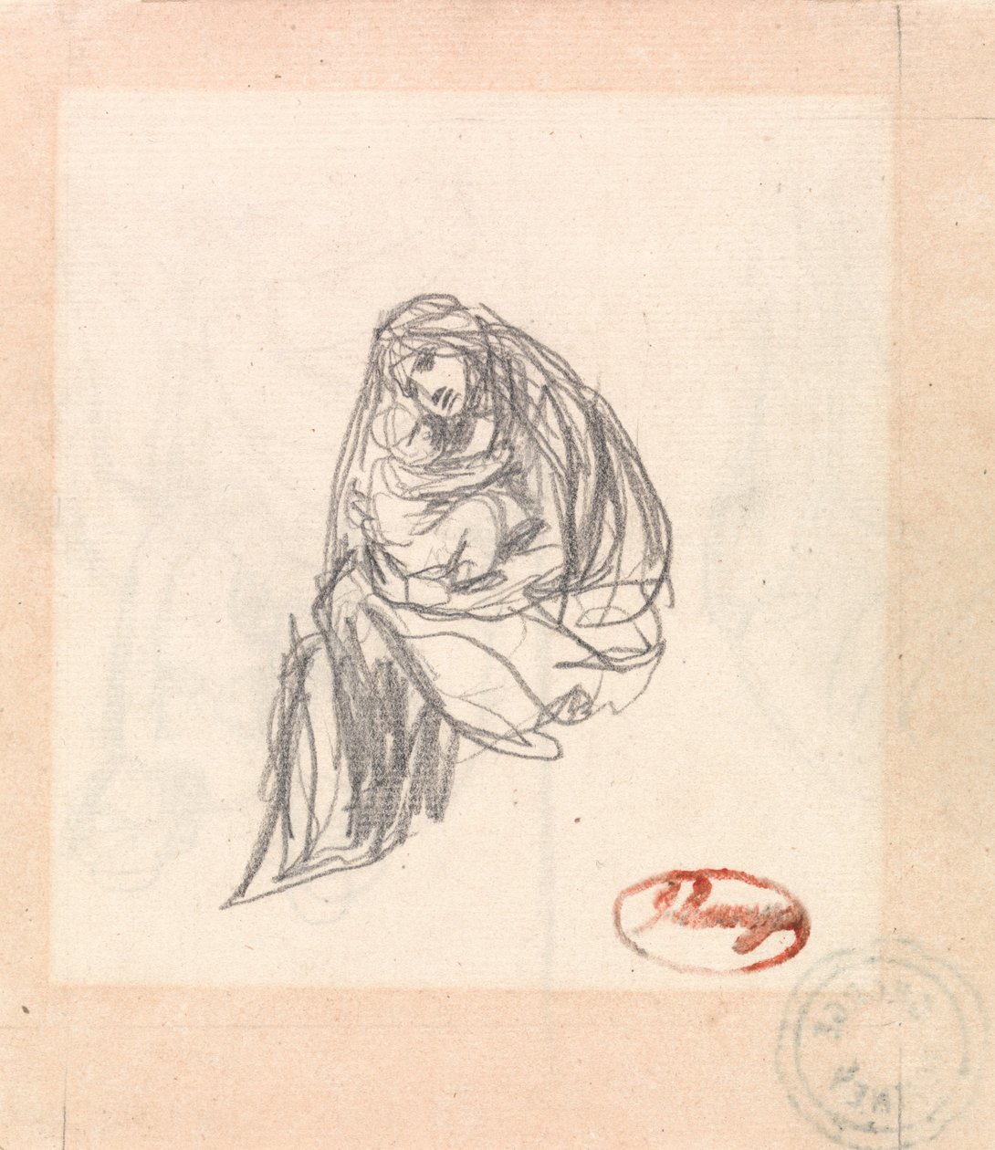 Äiti ja lapsi tekijältä George Romney