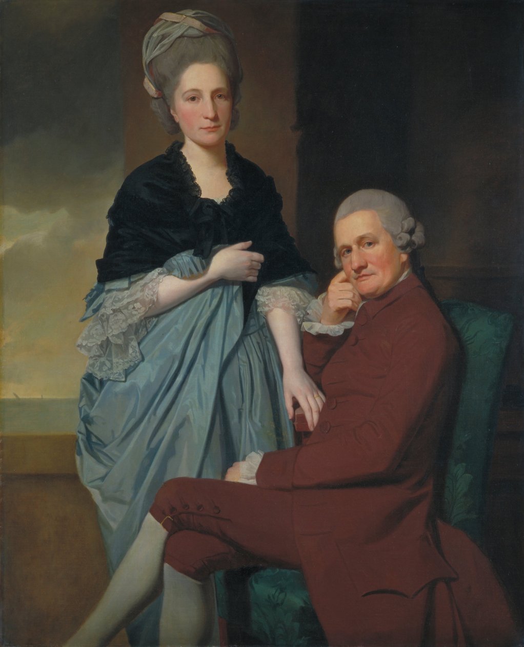 Herra ja rouva William Lindow tekijältä George Romney