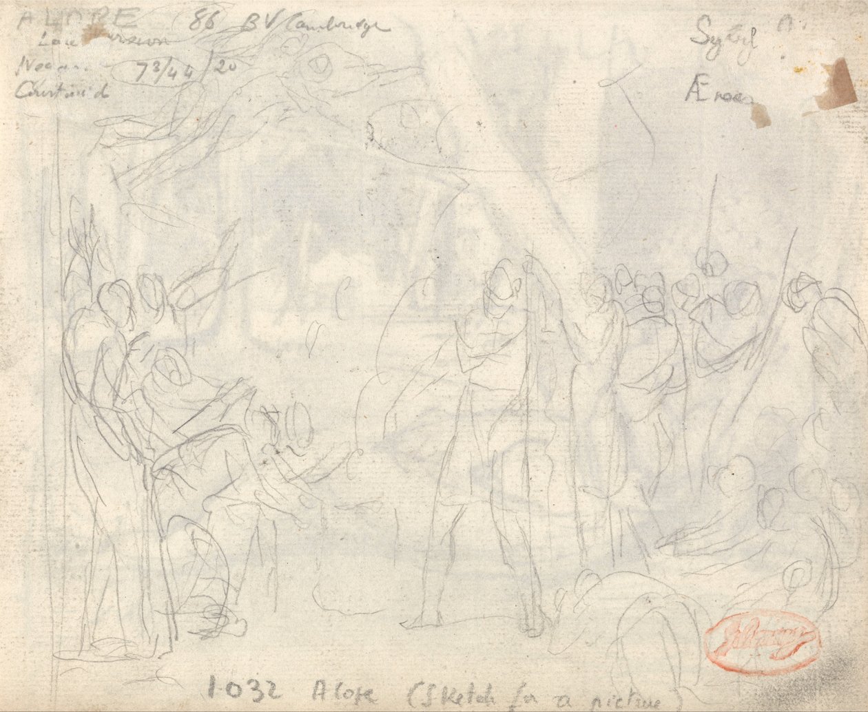 Muskaali Scaevola tekijältä George Romney