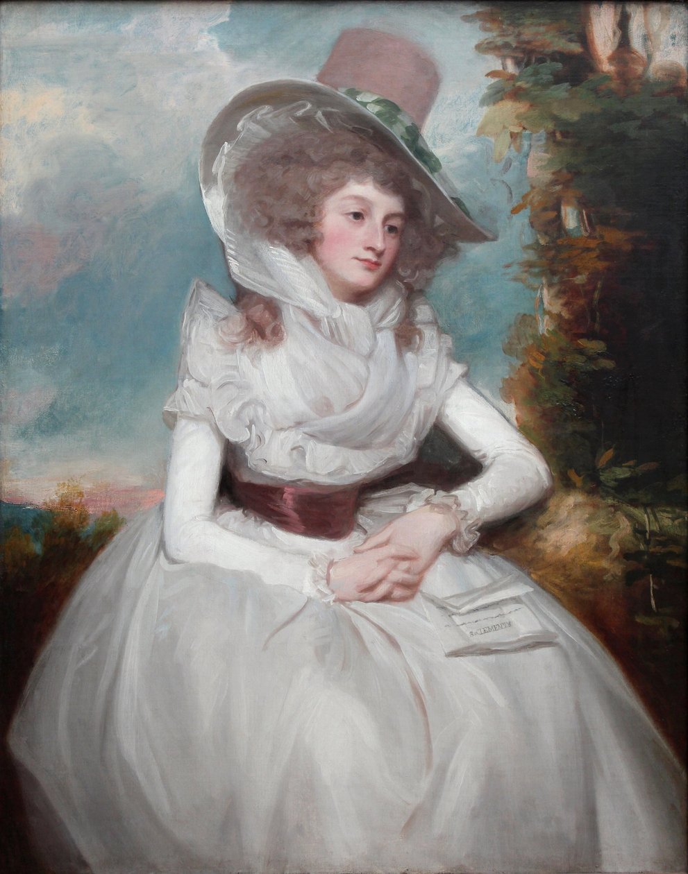 Catherine Clemensin muotokuva tekijältä George Romney