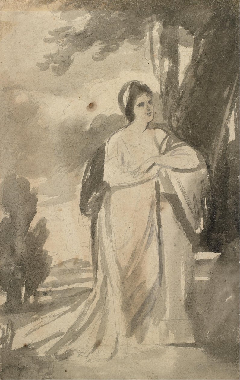 Miss Curwenin muotokuva tekijältä George Romney