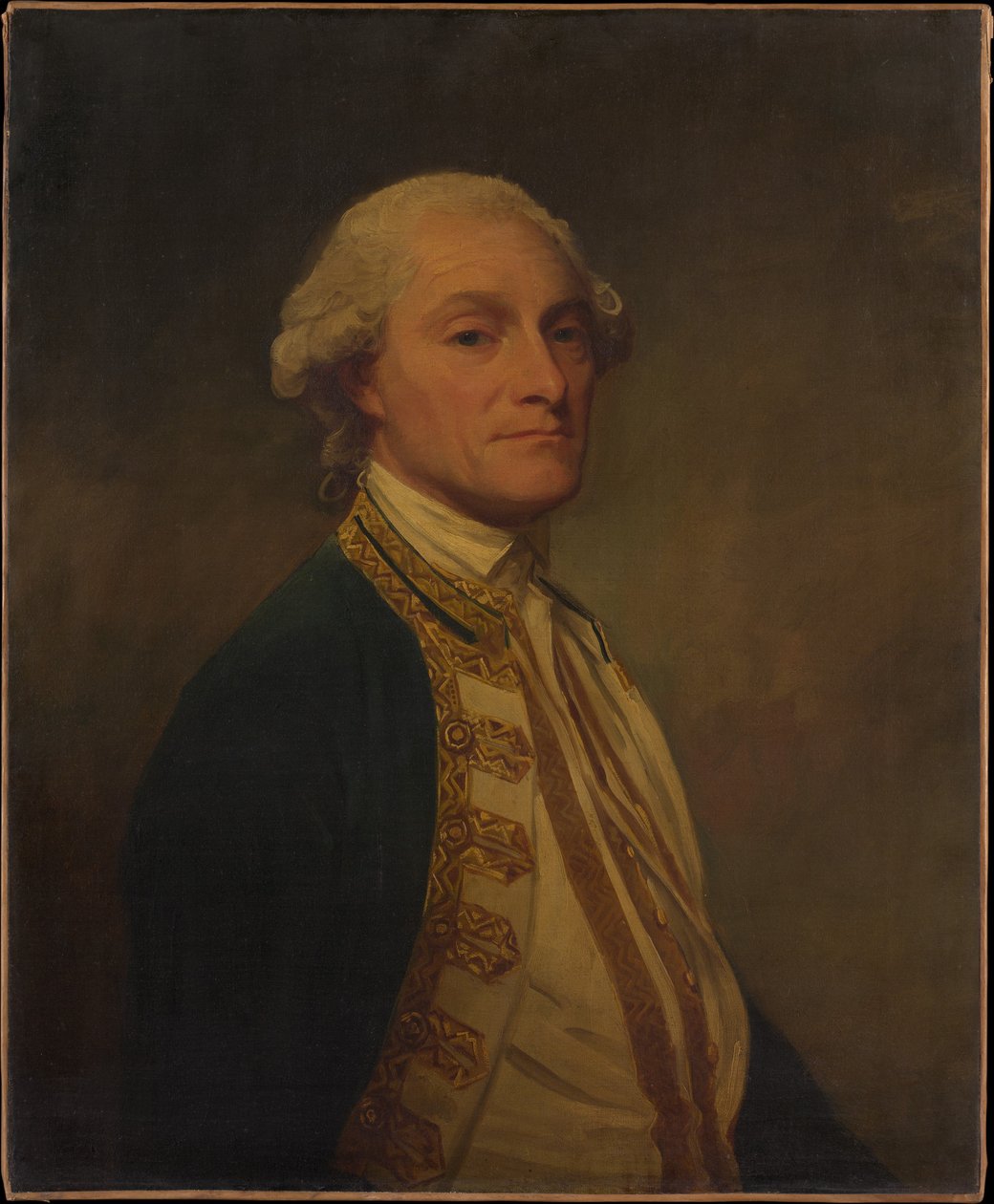 Muotokuva Sir Chaloner Ogle, 1. baronetti (1726–1816), amiraali Ison -Britannian laivastossa tekijältä George Romney