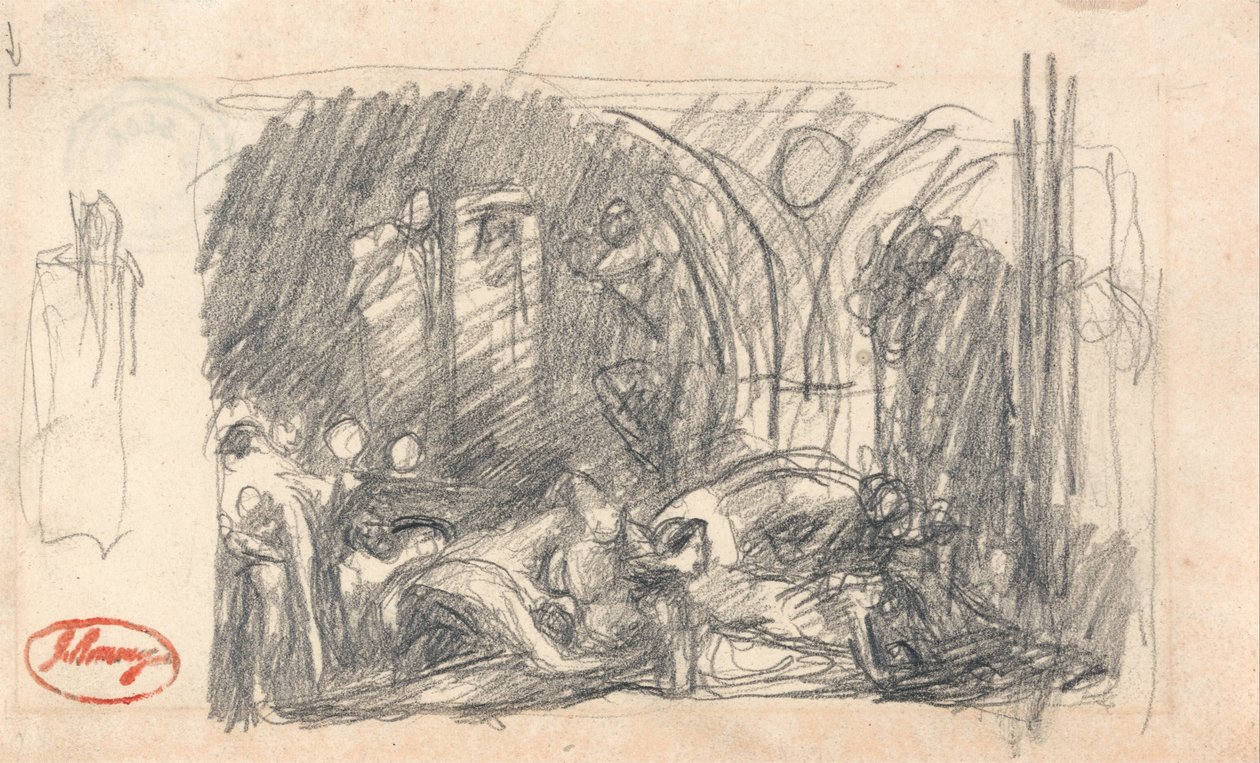 Vankilan kohtaus tekijältä George Romney