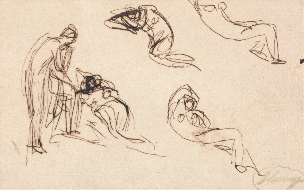 Pysyvä kuva ja neljä makuuasentoa tekijältä George Romney