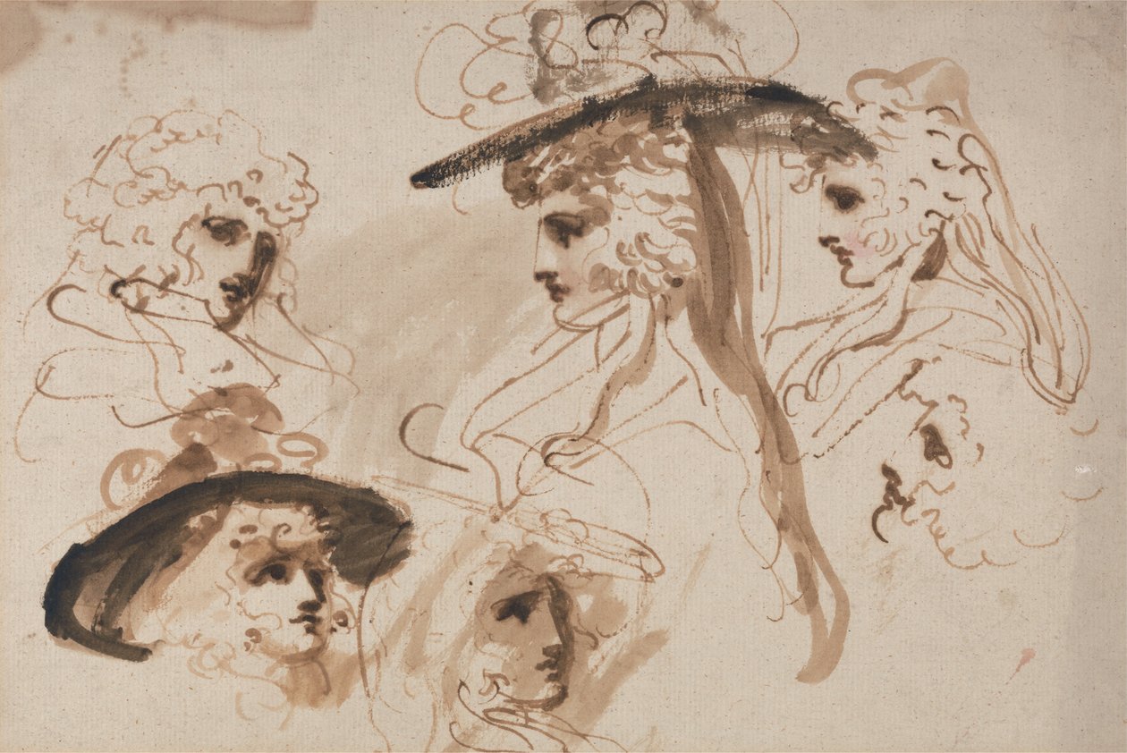 Opinnot naisen päähän (Tutkimukset naisen päästä) tekijältä George Romney