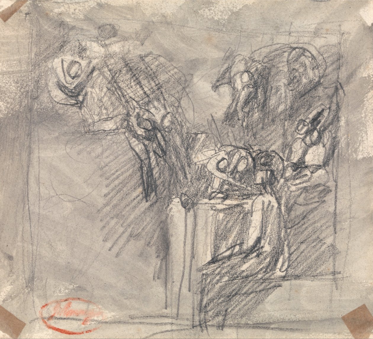 Kristuksen kiusaus tekijältä George Romney