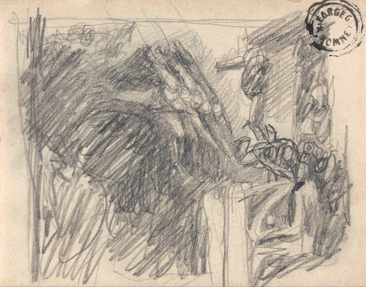 Kristuksen kiusaus tekijältä George Romney