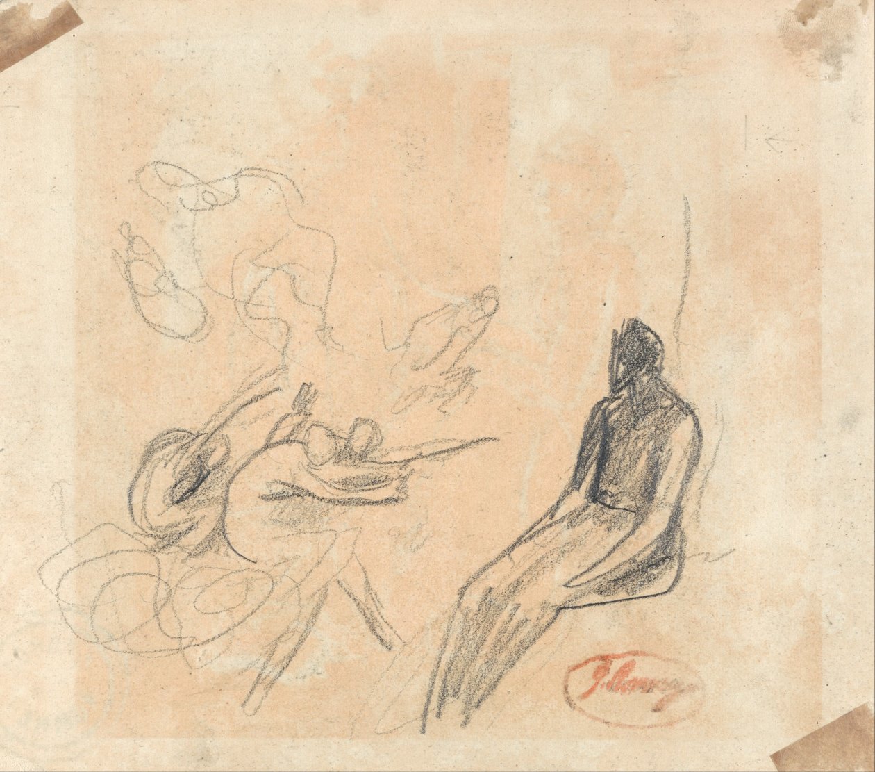 Kristuksen kiusaus tekijältä George Romney