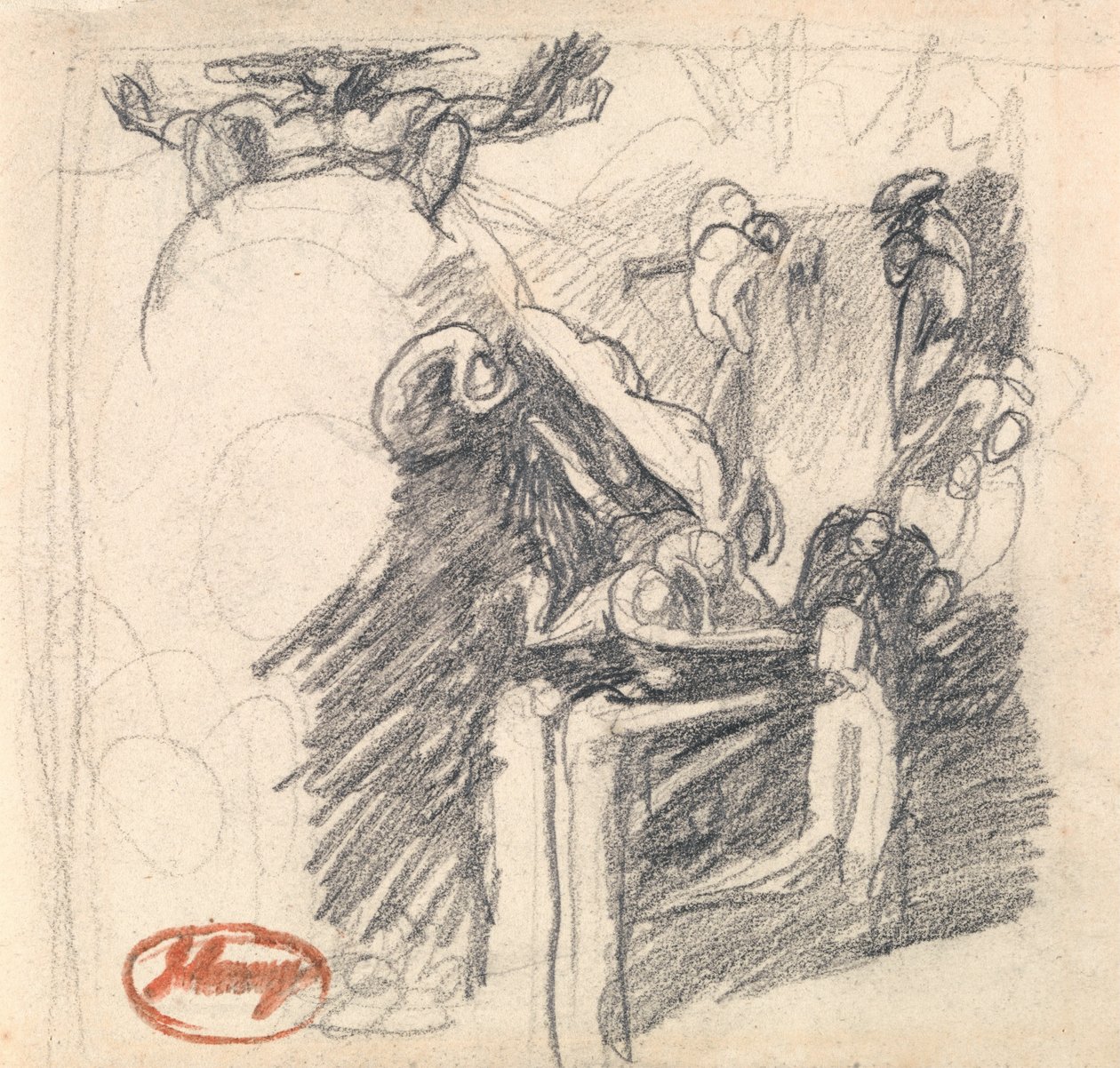 Kristuksen kiusaus tekijältä George Romney