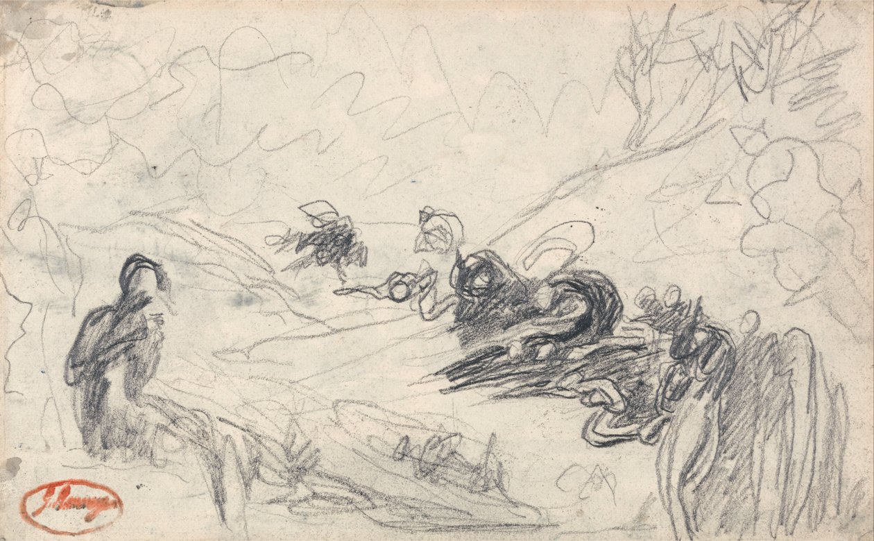 Kristuksen kiusaus tekijältä George Romney