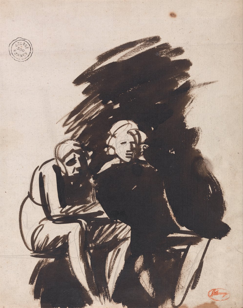 Kaksi ystävää tekijältä George Romney