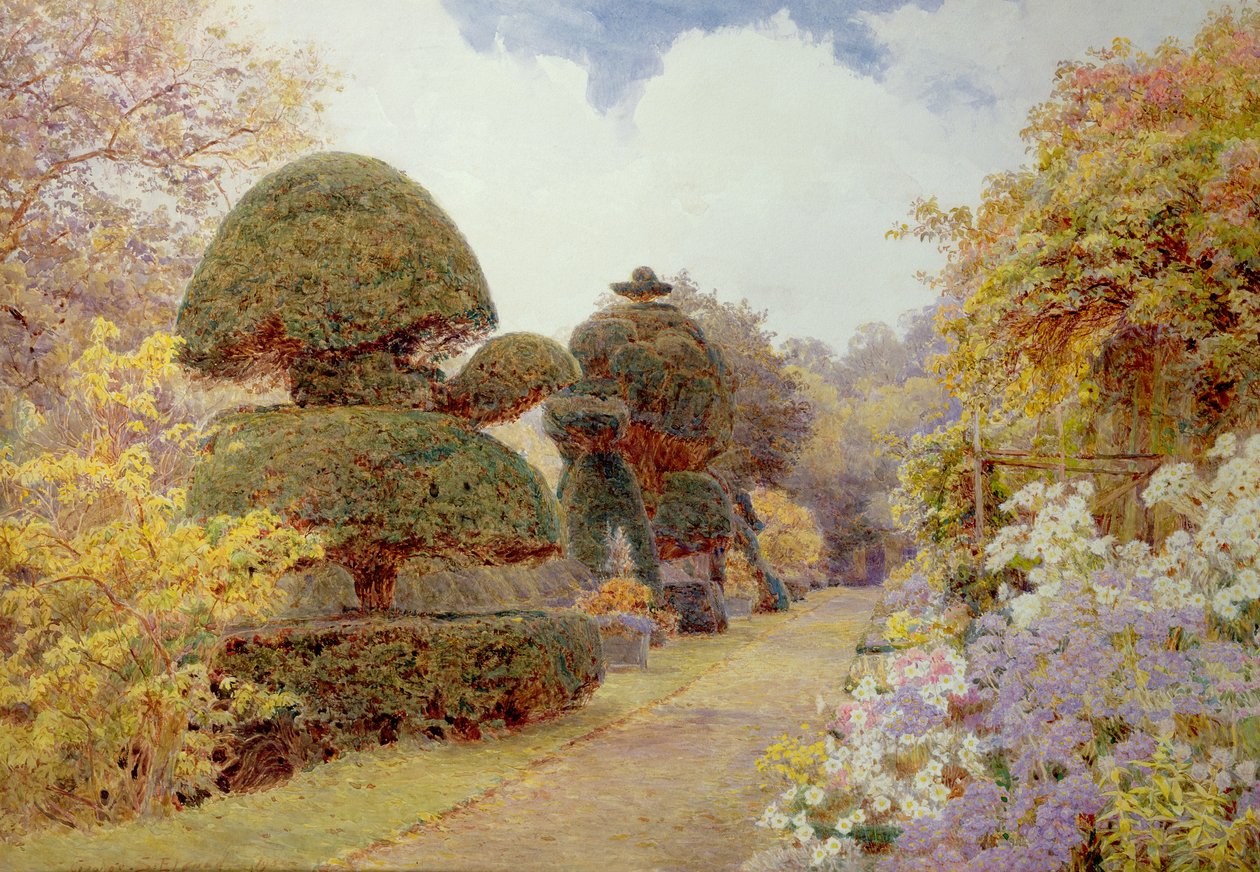Barncluith, Lanarkshire, 1900 tekijältä George Samuel Elgood