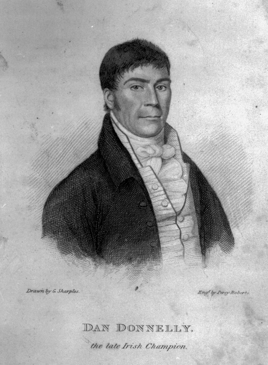 Dan Donnelly, kaiverrettu Percy Robertsin toimesta. tekijältä George Sharples