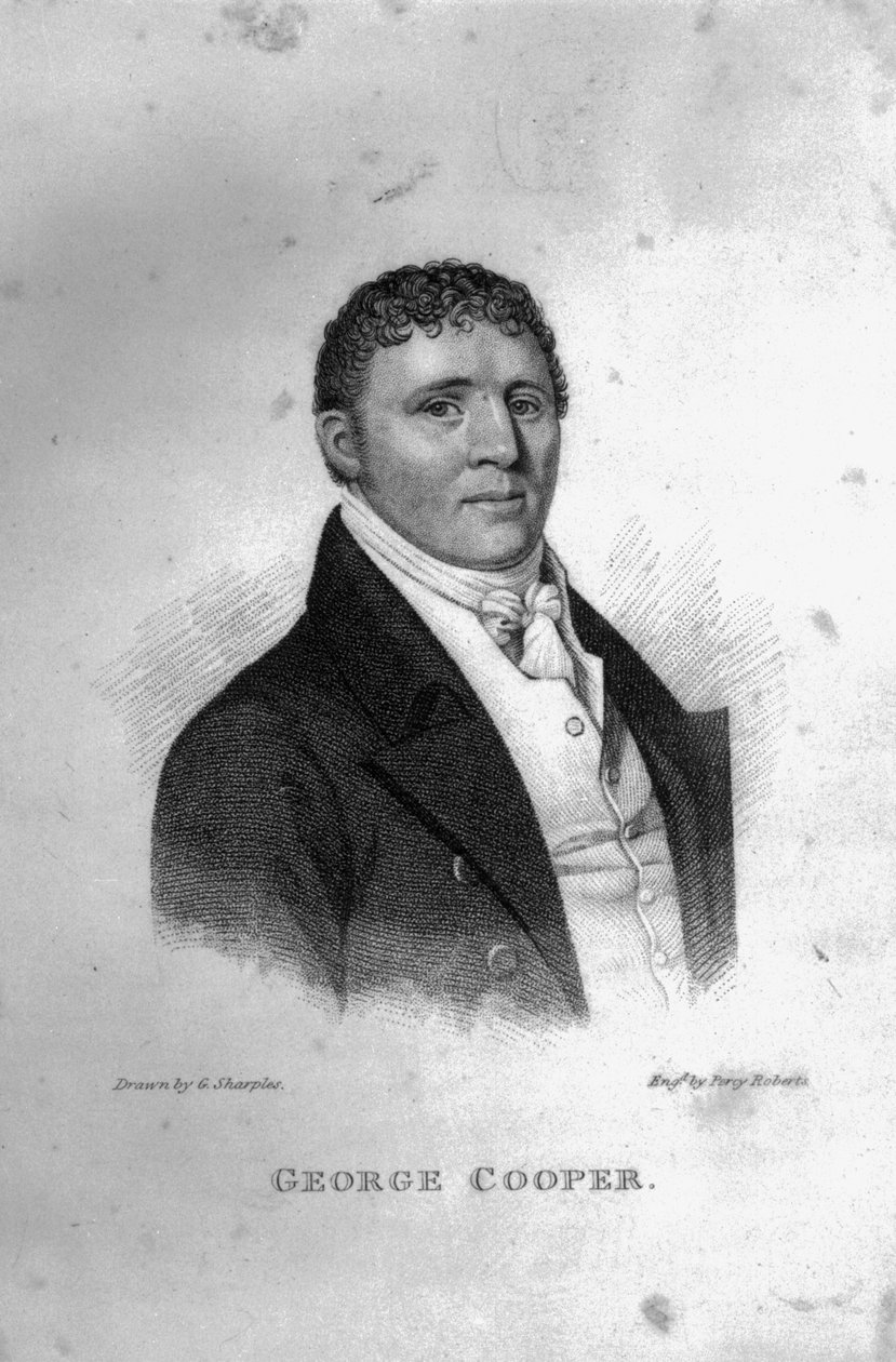 George Cooper, kaiverrus Percy Roberts tekijältä George Sharples