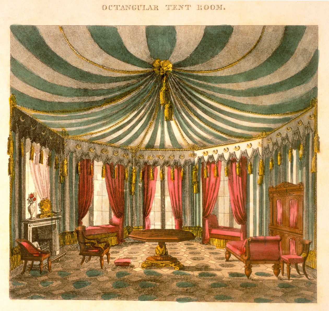 Kahdeksankulmainen telttahuone, Cabinet Maker