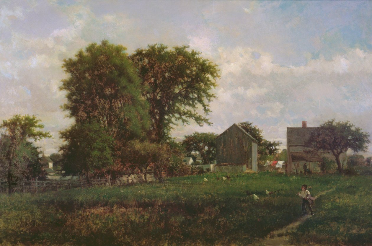 Massachusettsin maisema, 1865 tekijältä George Inness