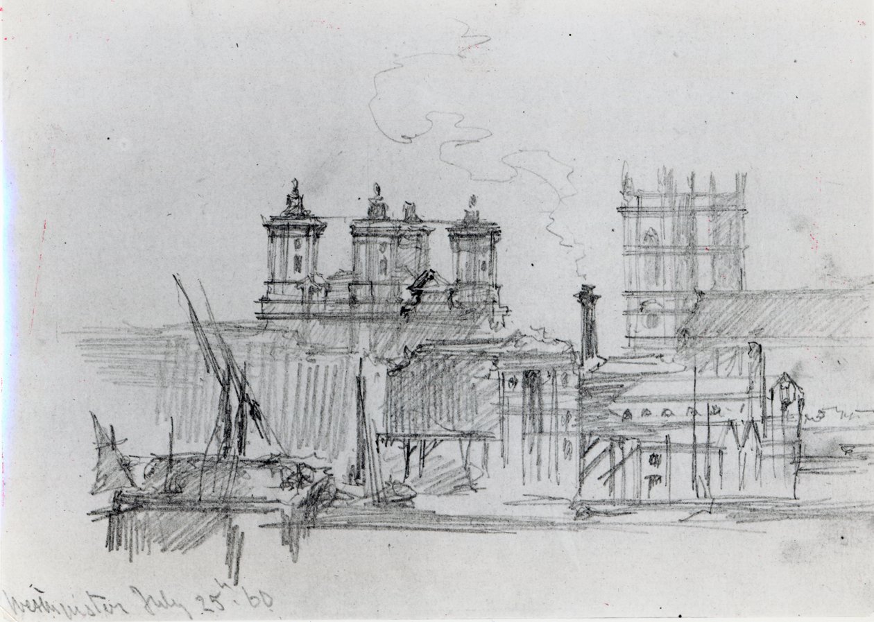 Westminsterin luonnos, 1860 tekijältä George Snr Scharf
